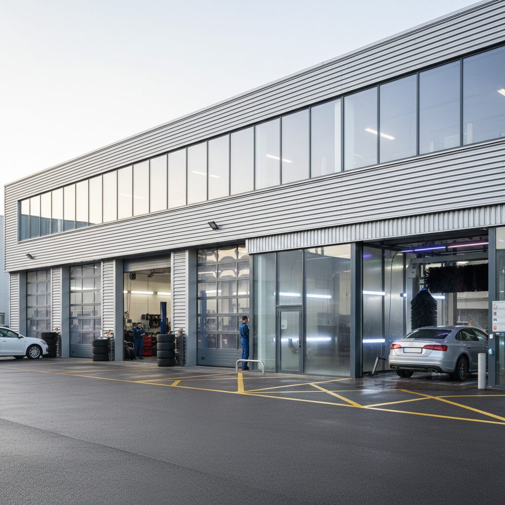 Auto servisi un mazgātuves